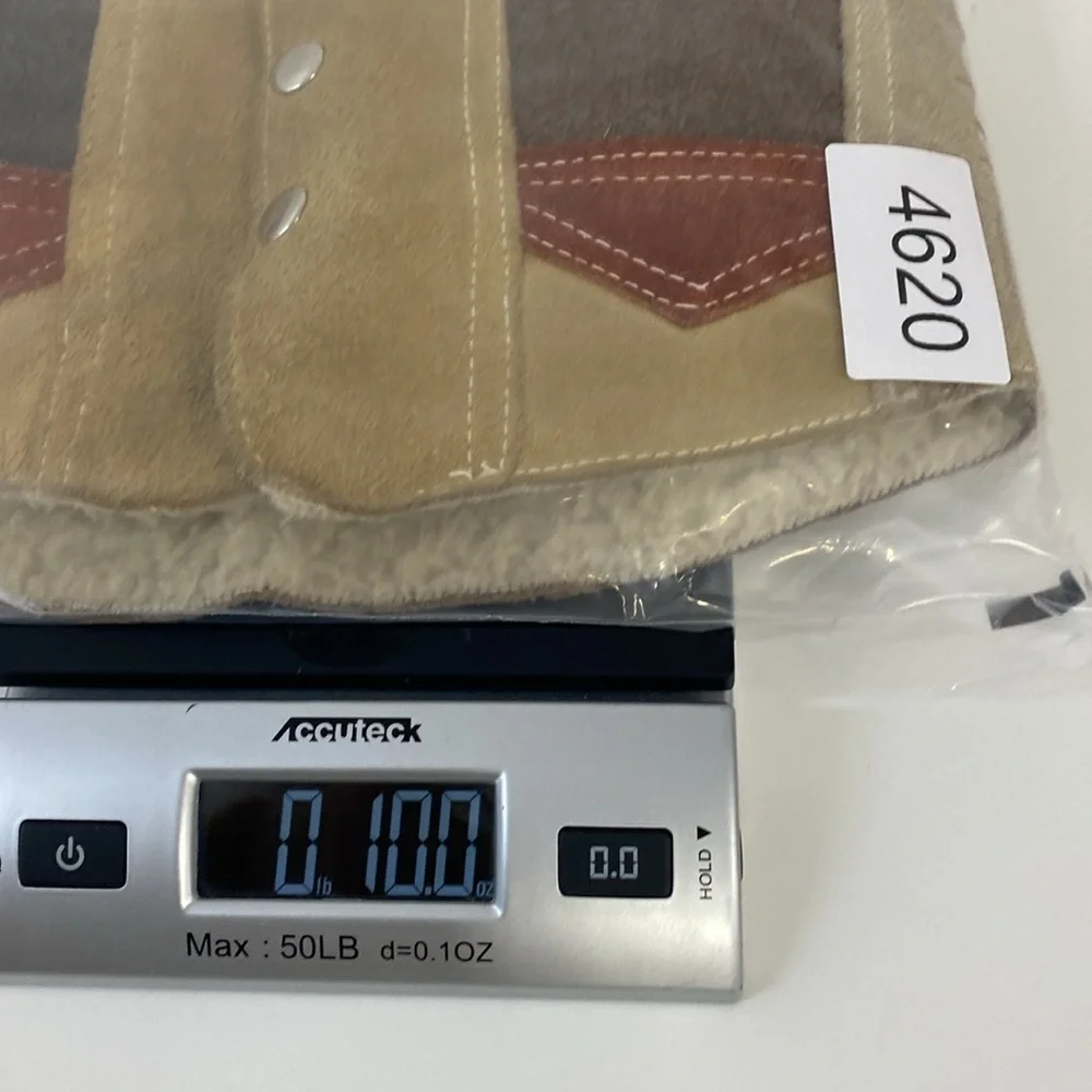 Vintage‎ Suede Patchwork Vest Shearling Boys/Girls 8